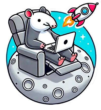 Astronaut in the air
